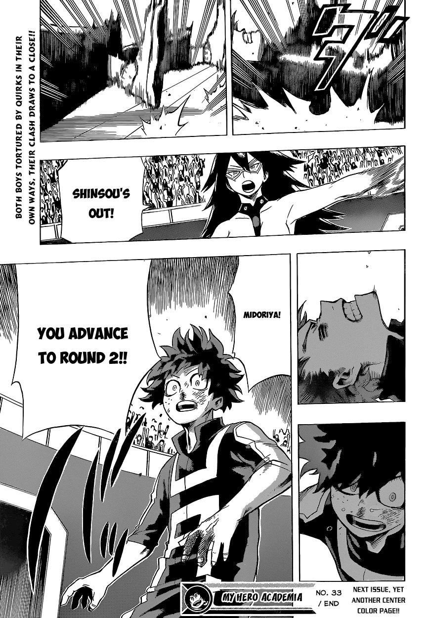 Boku no Hero Academia Chapter 33 21